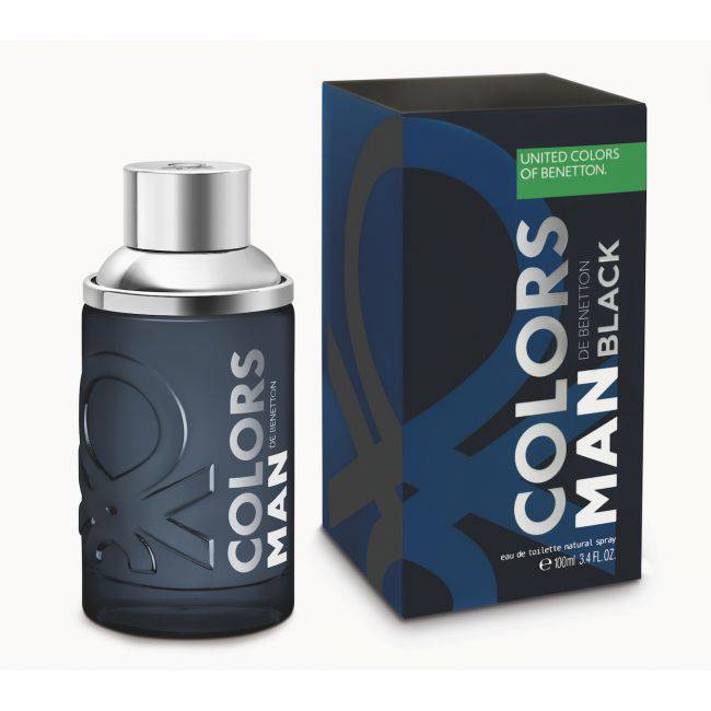 BENETTON COLORS BLACK MEN EDT 100ML