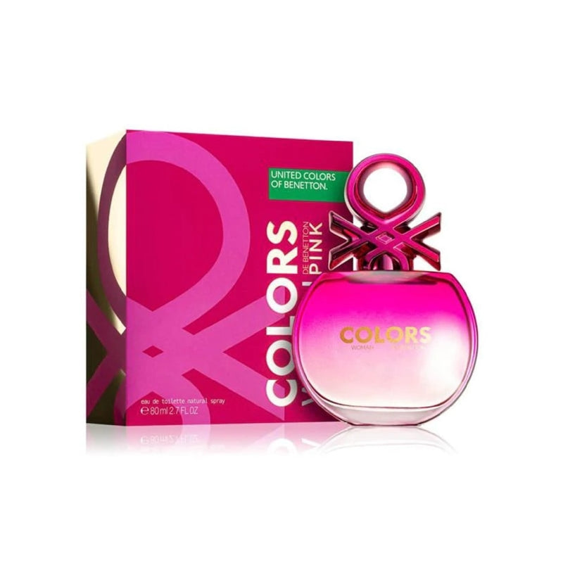 BENETTON ONE LOVE WOMEN PINK EDT 80ML