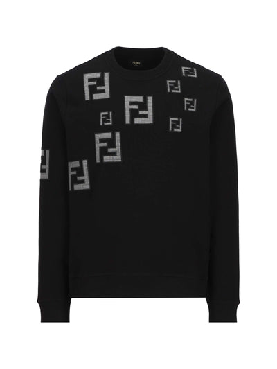 FY0178/AKE2F0QA1 BLACK FENDI MEN SWEATSHIRT