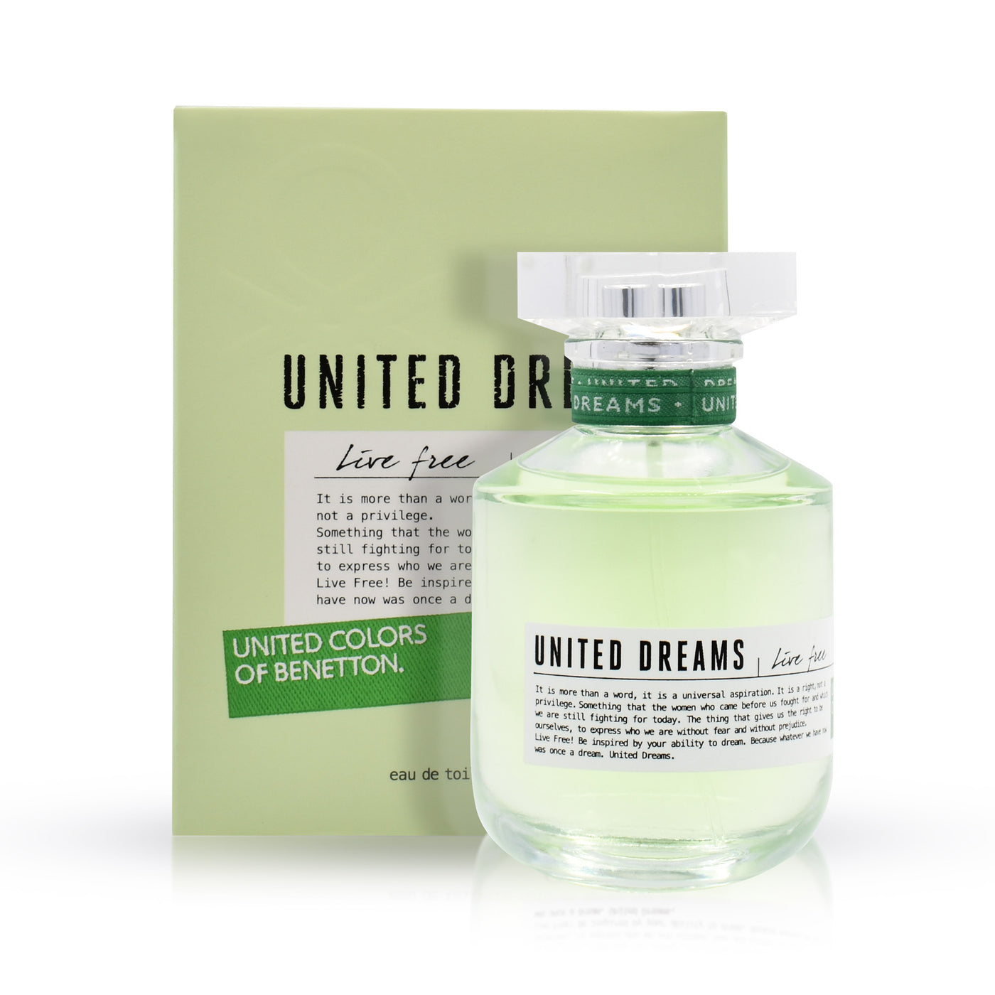 BENETTON LIVE FREE WOMEN EDT 80ML