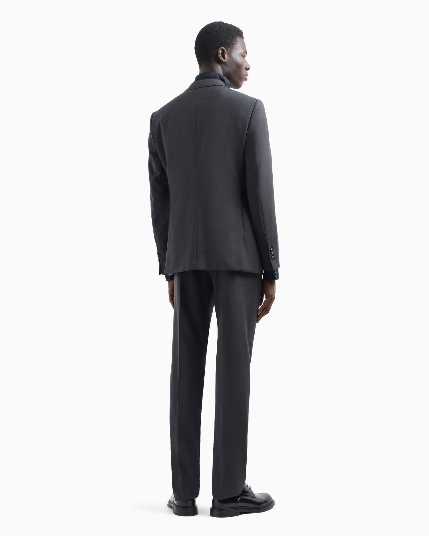 EM000478 TE10971 O8004 DARK GREY MELANGE ARMANI SUIT