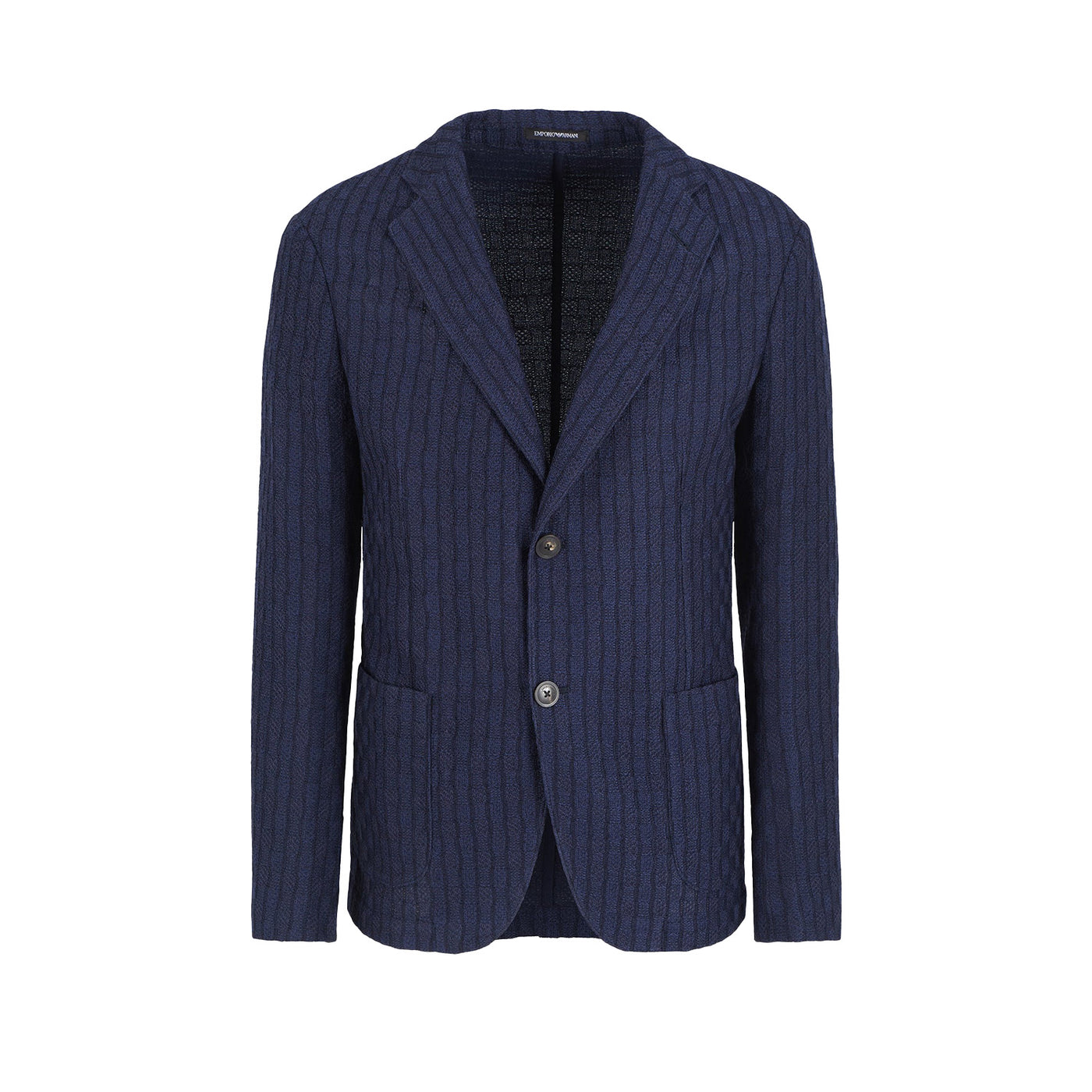 EM000437 AF11920 UB099 BLU ACCIAIO ARMANI MEN BLAZZER