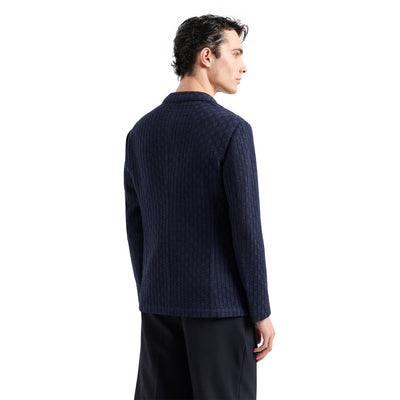 EM000437 AF11920 UB099 BLU ACCIAIO ARMANI MEN BLAZZER