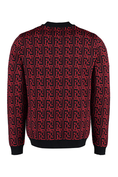 FZX009/ALJZF0E1U RED FENDI MEN SWEATER