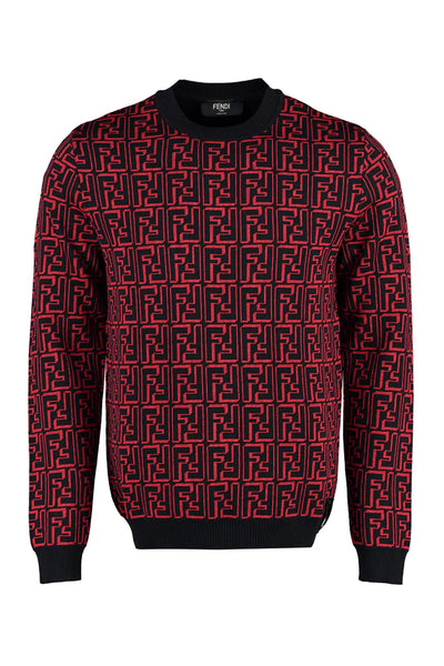 FZX009/ALJZF0E1U RED FENDI MEN SWEATER