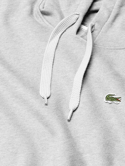 SH9623 QAO CCAS LACOSTE SWEATSHIRT MEN SILVER