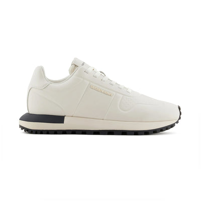 Leather Sneakers With Thermoformed Details