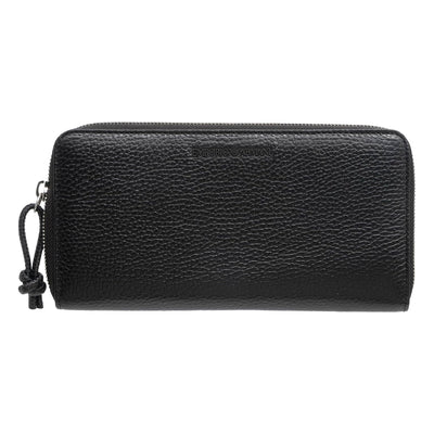Y4R169 Y068E 80001 NERO ARMANI ZIP WALLET