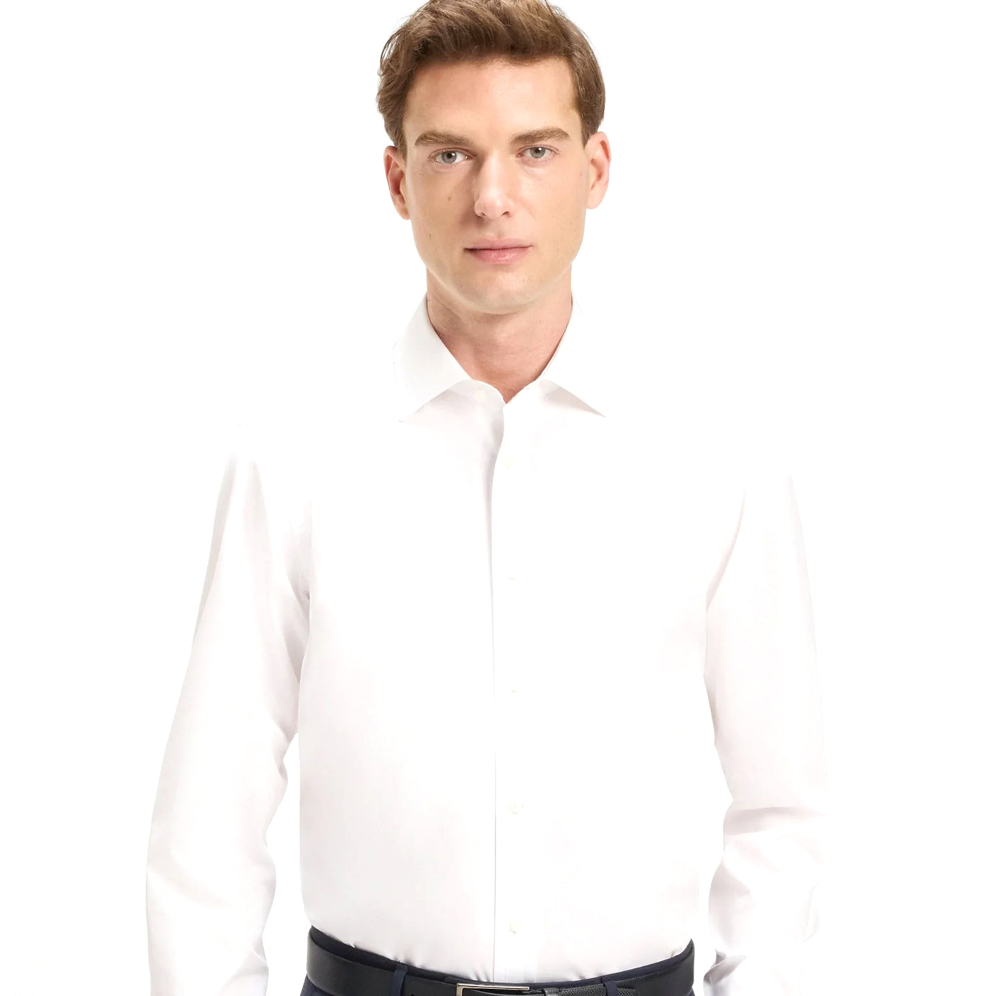 Beckham X Boss Slim-Fit Shirt In Cotton Poplin