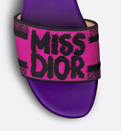 PURPLE CHRISTIAN DIOR WOMEN SHOES