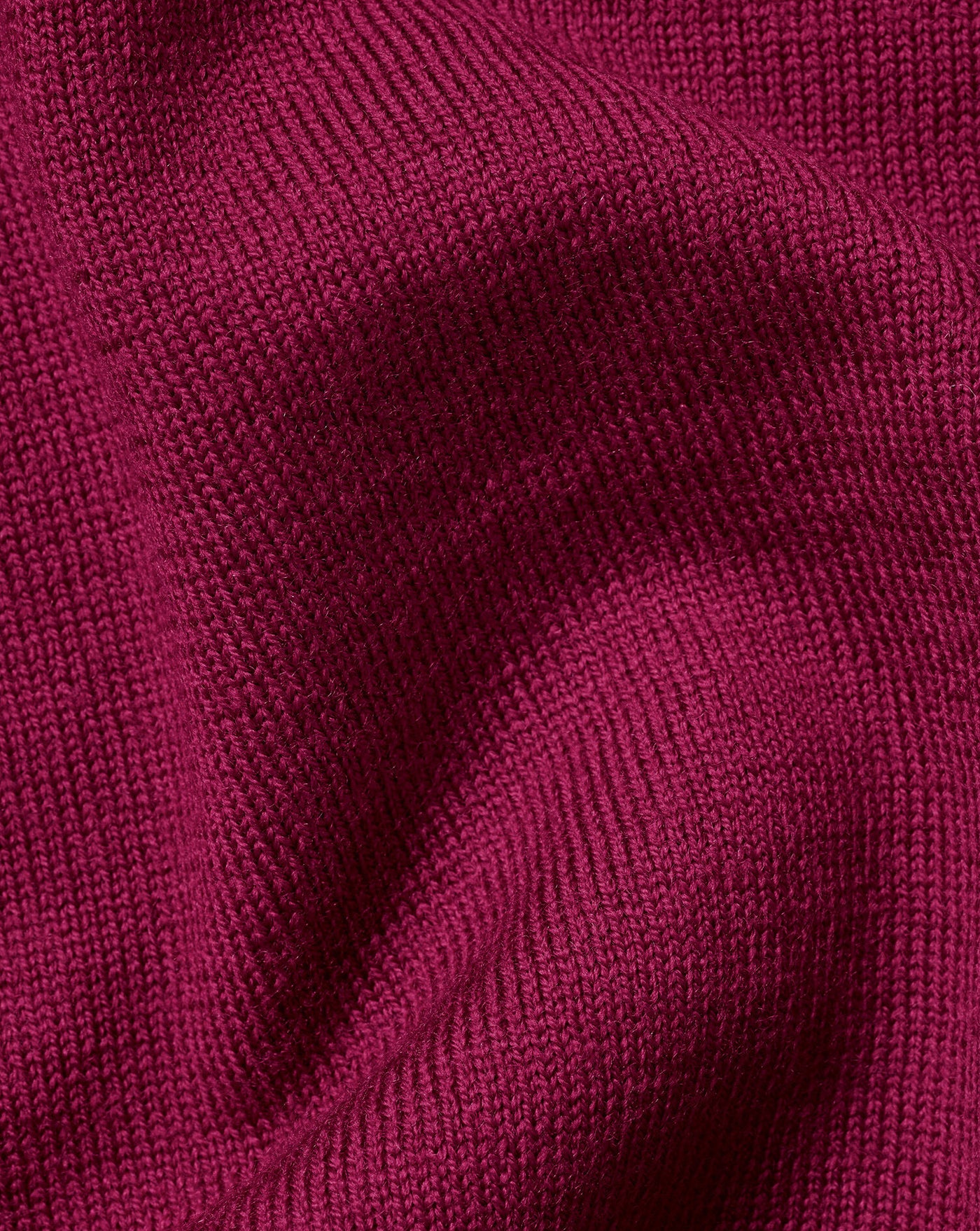 CHERRY PINK PURE MERINO V NECK JUMPER