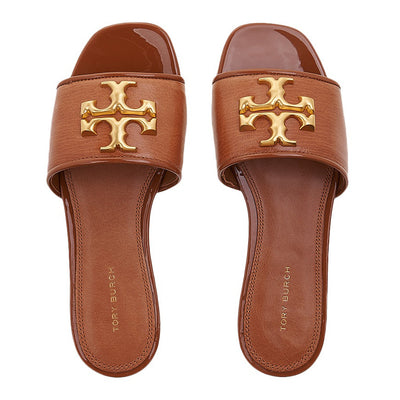 88744-200 ELEANOR SLIDE BOURBON / GOLD T.B SANDALS