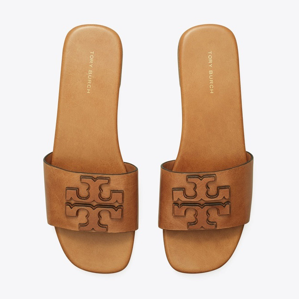 149466-240 INES FLAT SLIDE TAN T.B SANDALS