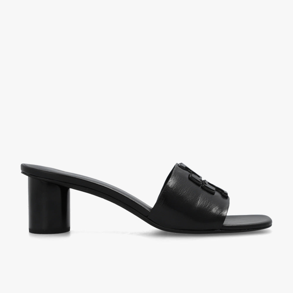 147130-006 INES MULE SANDAL 55MM PERFECT BLACK T.B SANDALS