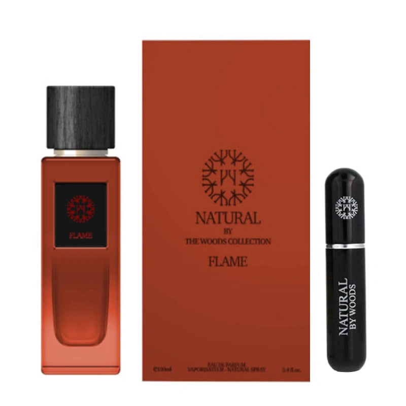 NATURAL BY WOODS FLAME EDP 100ML + 5ML