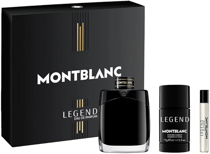 MONT BLANC LEGEND MEN EDT 3S SET (100ML+7.5ML+75GM DEOSTICK)