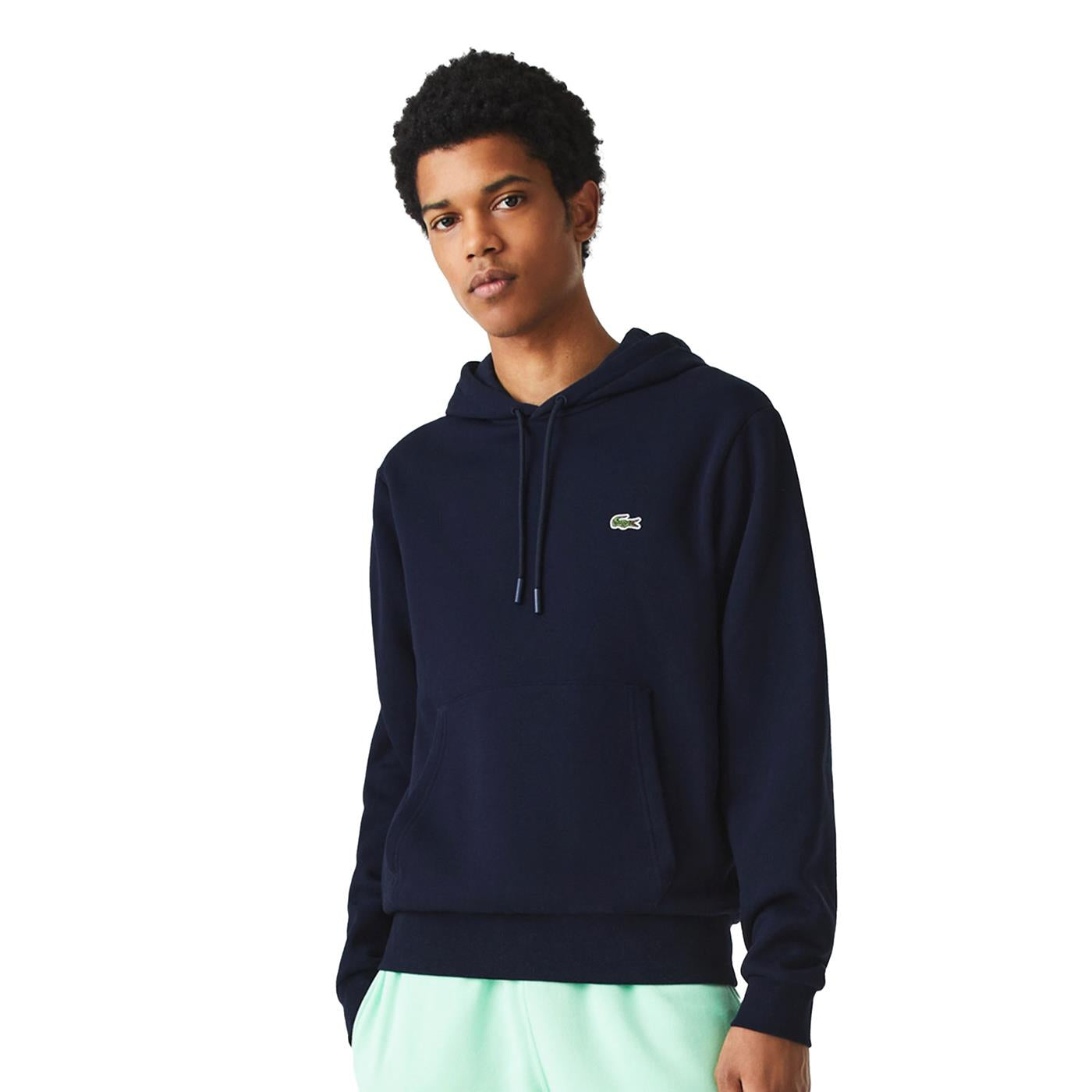 SH9623 QAO 166N LACOSTE SWEATSHIRT MEN NAVY