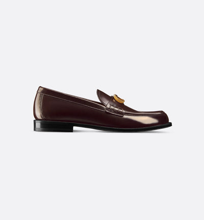 BURGANDY DIOR MEN SHOES