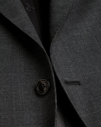 CHARCOAL GREY SLIM FIT END ON END ULTIMATE PERFORMANCE BLAZER