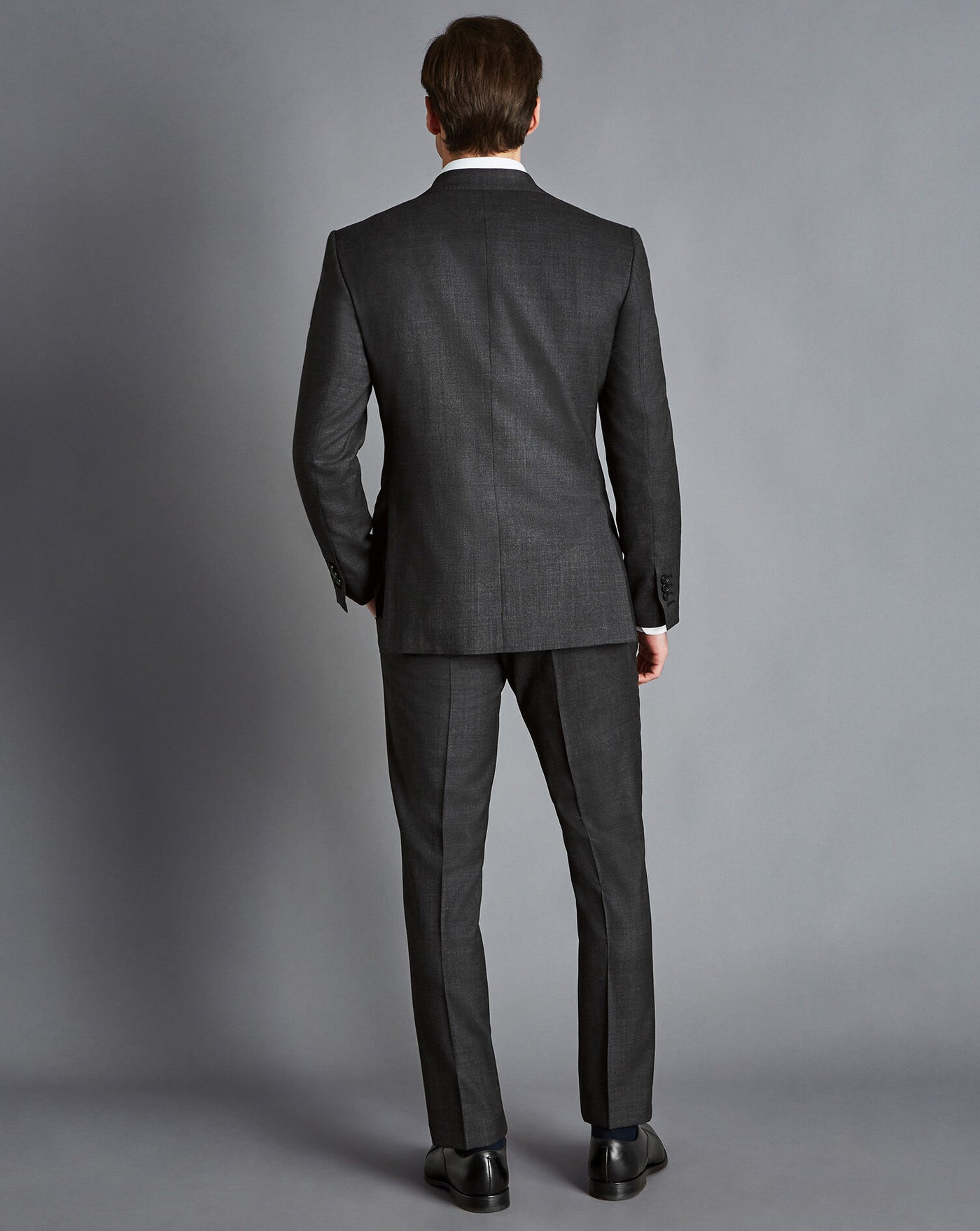 CHARCOAL GREY SLIM FIT END ON END ULTIMATE PERFORMANCE BLAZER