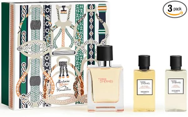 TERRE D'HERMES MEN 3S SET (PARFUM 75ML+PARFUM 12.5ML+ASL 40ML)