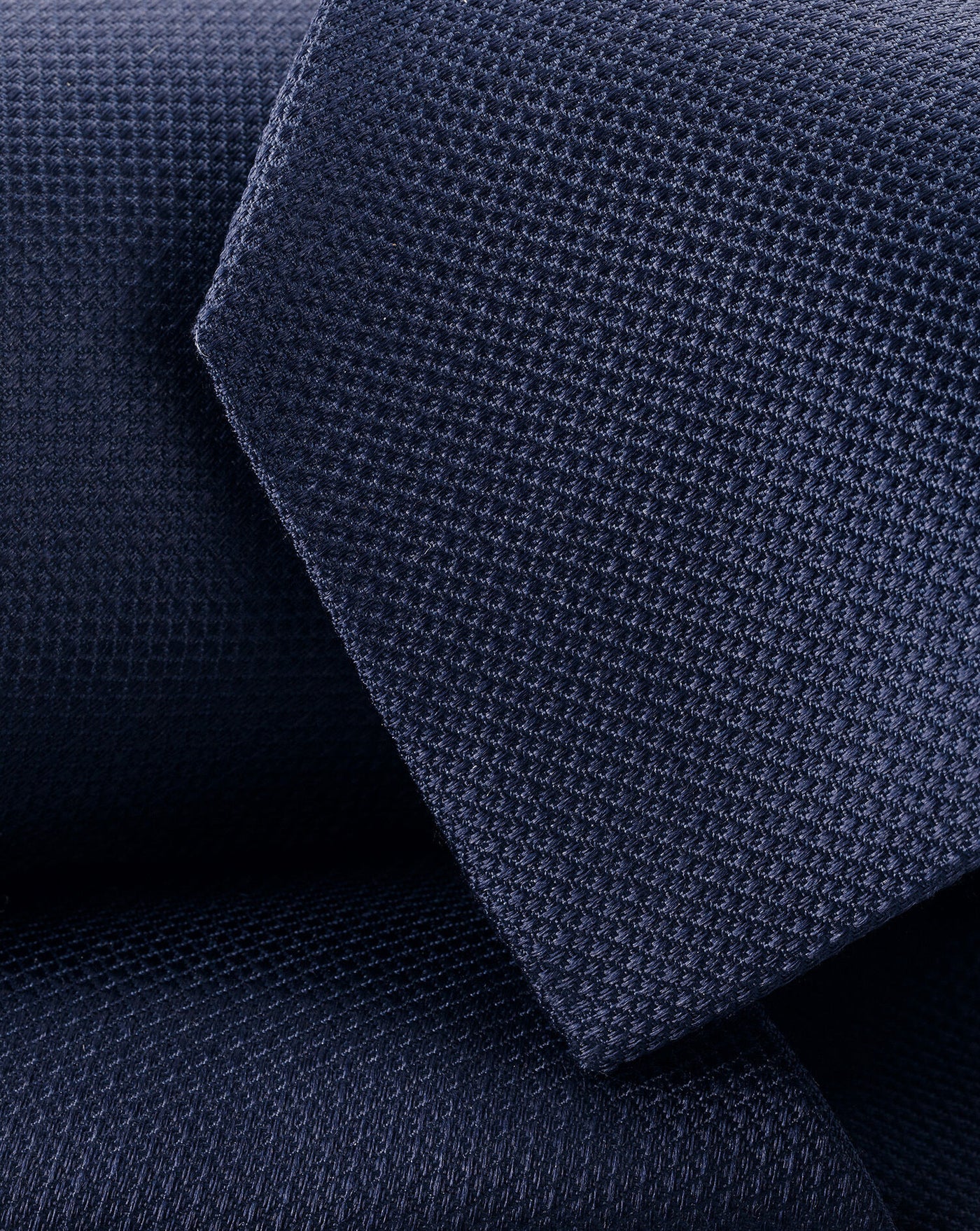 NAVY SILK STAIN RESISTANT TIE