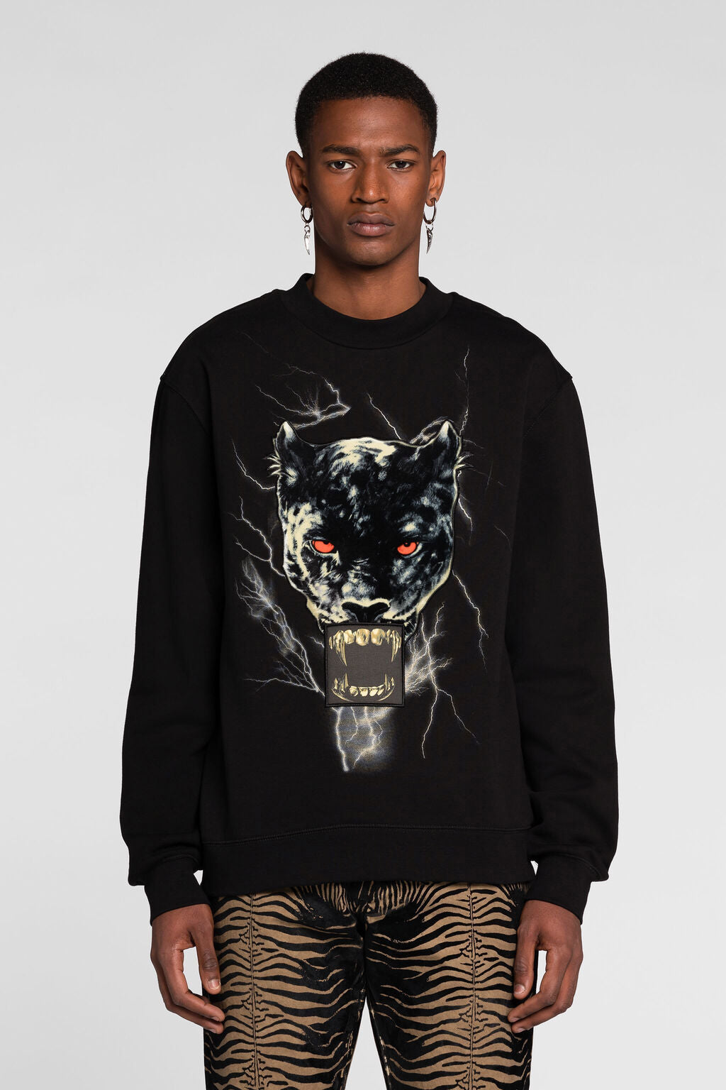 PNT68I CF050 ROBERTO CAVALLI MEN SWEATSHIRT