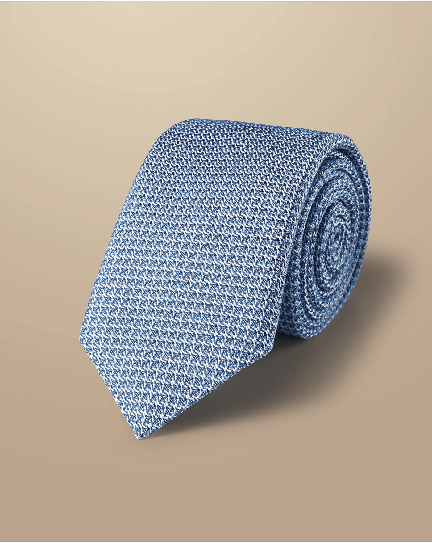 LIGHT BLUE GRENADINE ITALIAN TIE