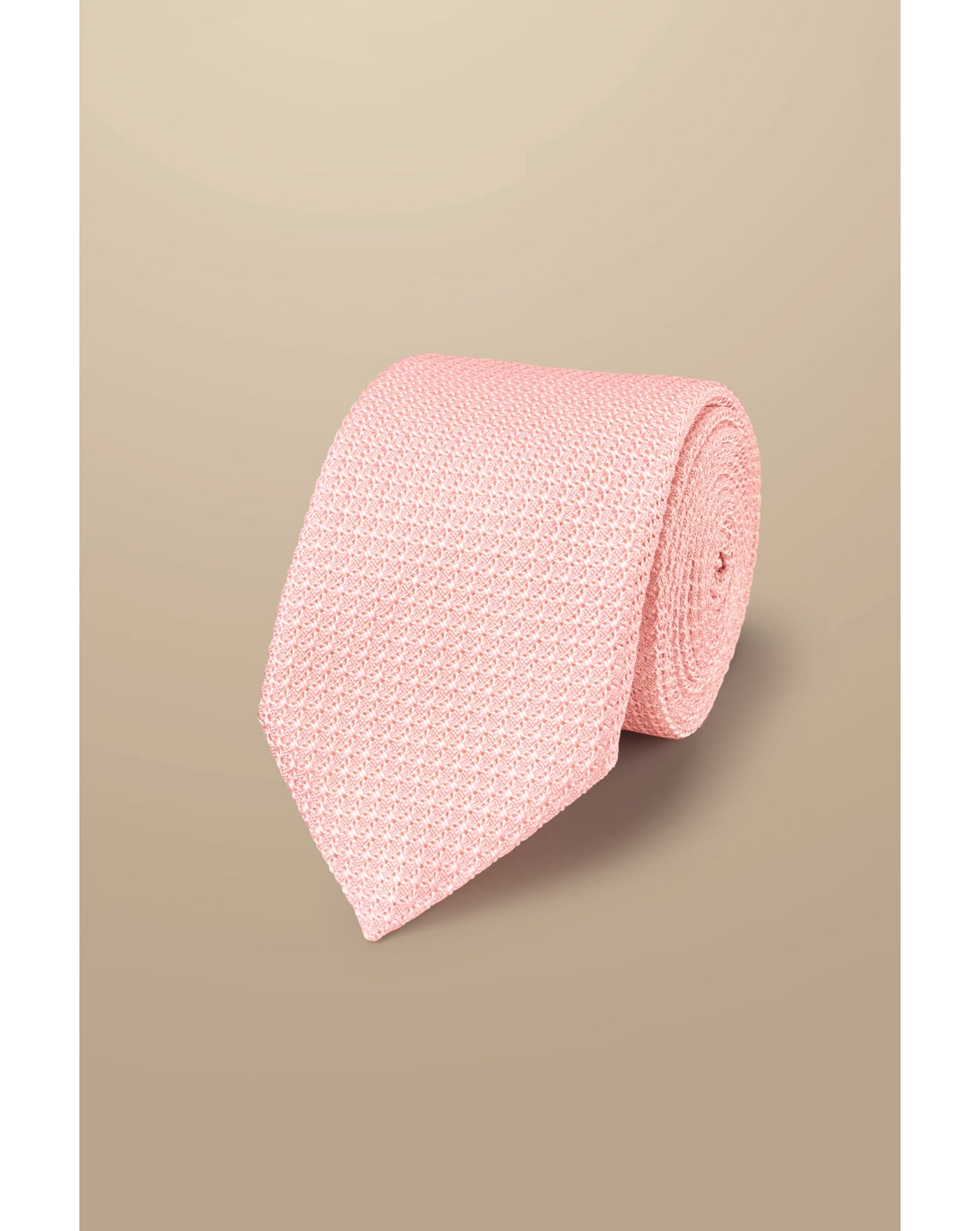 LIGHT PINK GRENADINE ITALIAN TIE