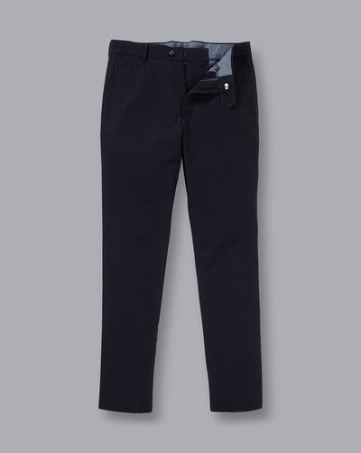 NAVY SLIM FIT ULTIMATE NON-IRON CHINO