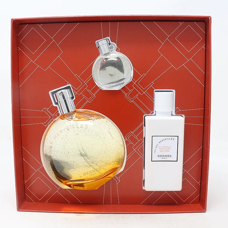 TERRE D'HERMES EAU GIVREE MEN 3S SET (EDP 100ML+EDP 12.5ML+SG 80ML)