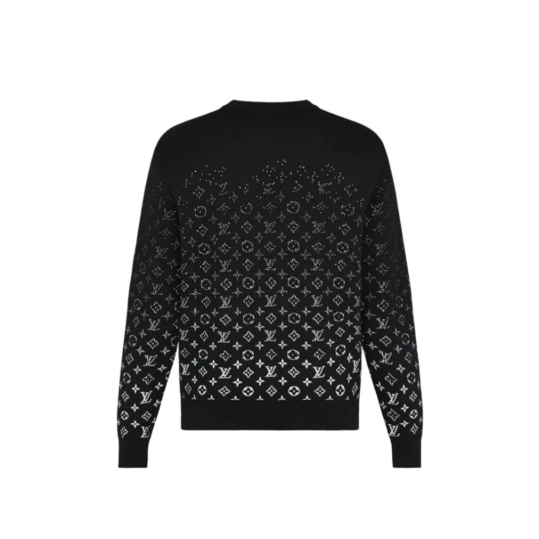 LV SWEATER MONOGRAM DEGRAD CREW NECK