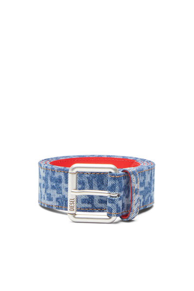 X09146-P2088-H8457 MEN B-MONOGRAM DE BLUE DIESEL BELT