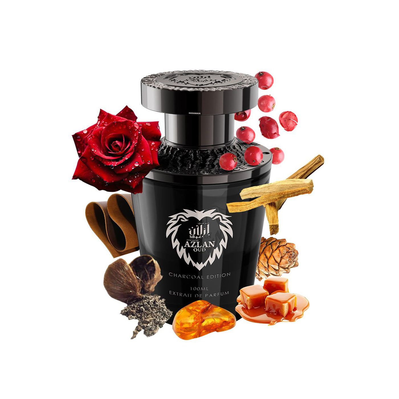 HARAMAIN AZLAN OUD CHARCOAL EDITION EDP 100ML