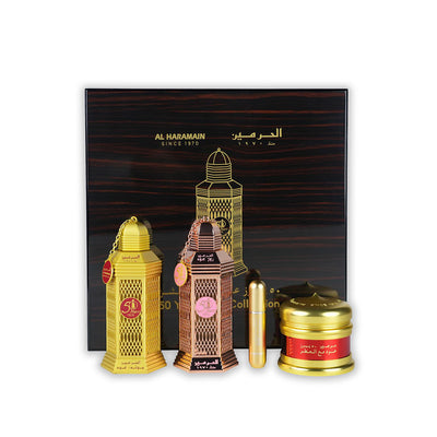 HARAMAIN 50 YEARS OUD COLLECTION GIFT SET BLACK