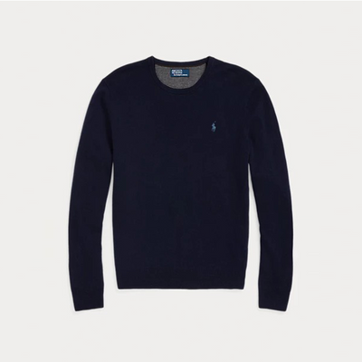 710876714 HNTNV RALPH LAUREN SWEATER MEN NAVY