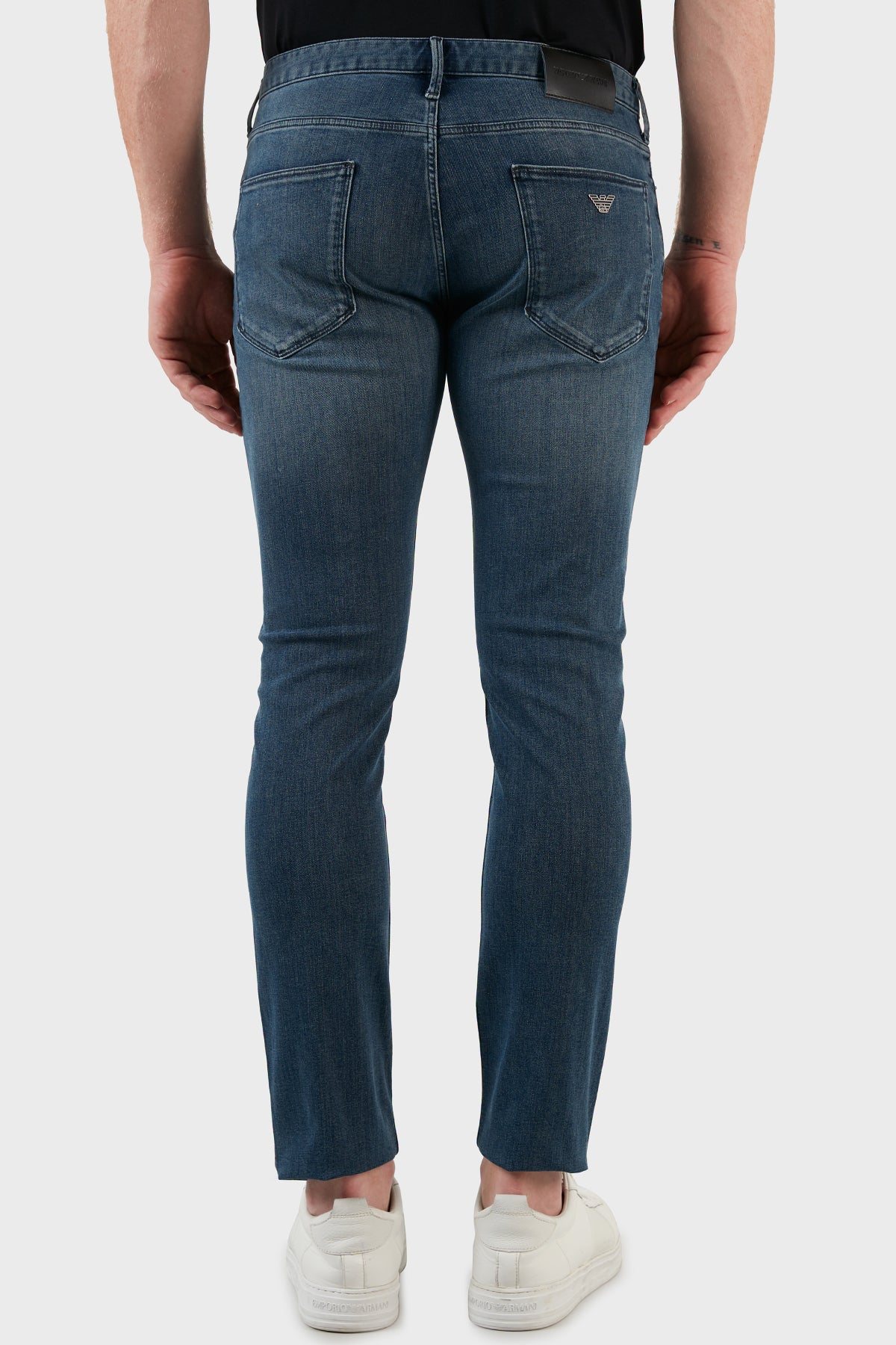 8N1J06 1G19Z 0942 DENIM BLU MD ARMANI 5 POCKETS JEANS