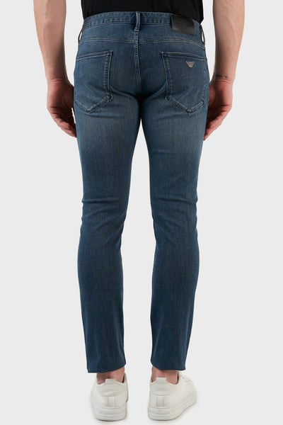 8N1J06 1G19Z 0942 DENIM BLU MD ARMANI 5 POCKETS JEANS