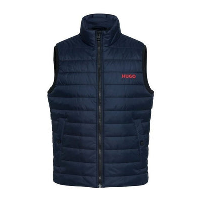 50468742 405 BOSS SLEEV LESS JACKET MEN NAVY