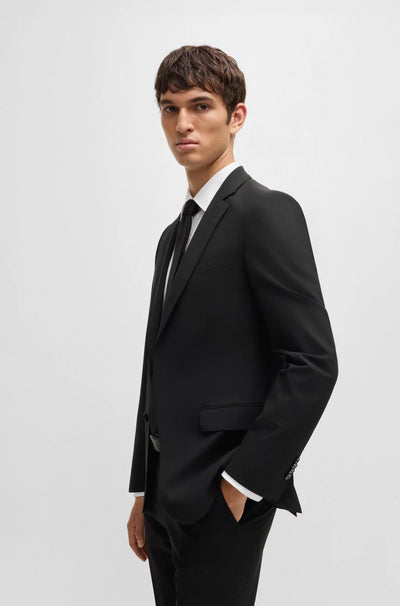 50493667 BLACK-001 BOSS MEN SUIT