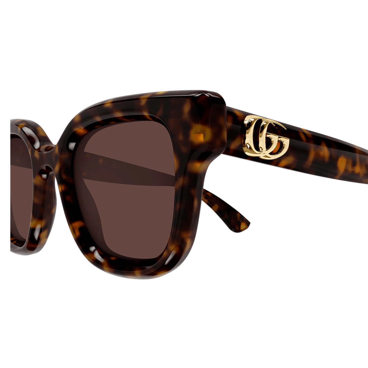 Emblem Squared Cat-Eye Shape