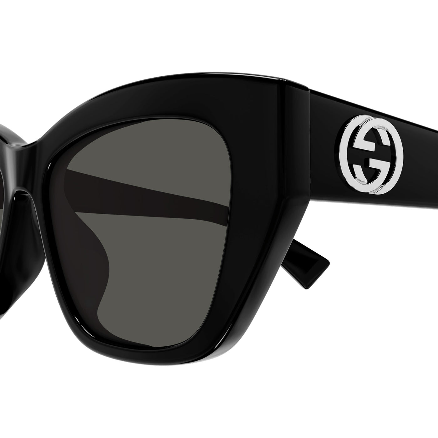 EMBLEM Oversize squared cat-eye Flat GG interlocking logo