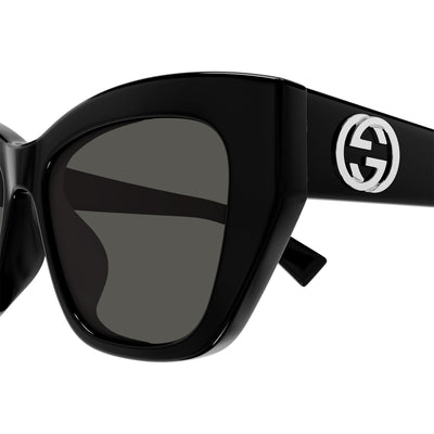 EMBLEM Oversize squared cat-eye Flat GG interlocking logo