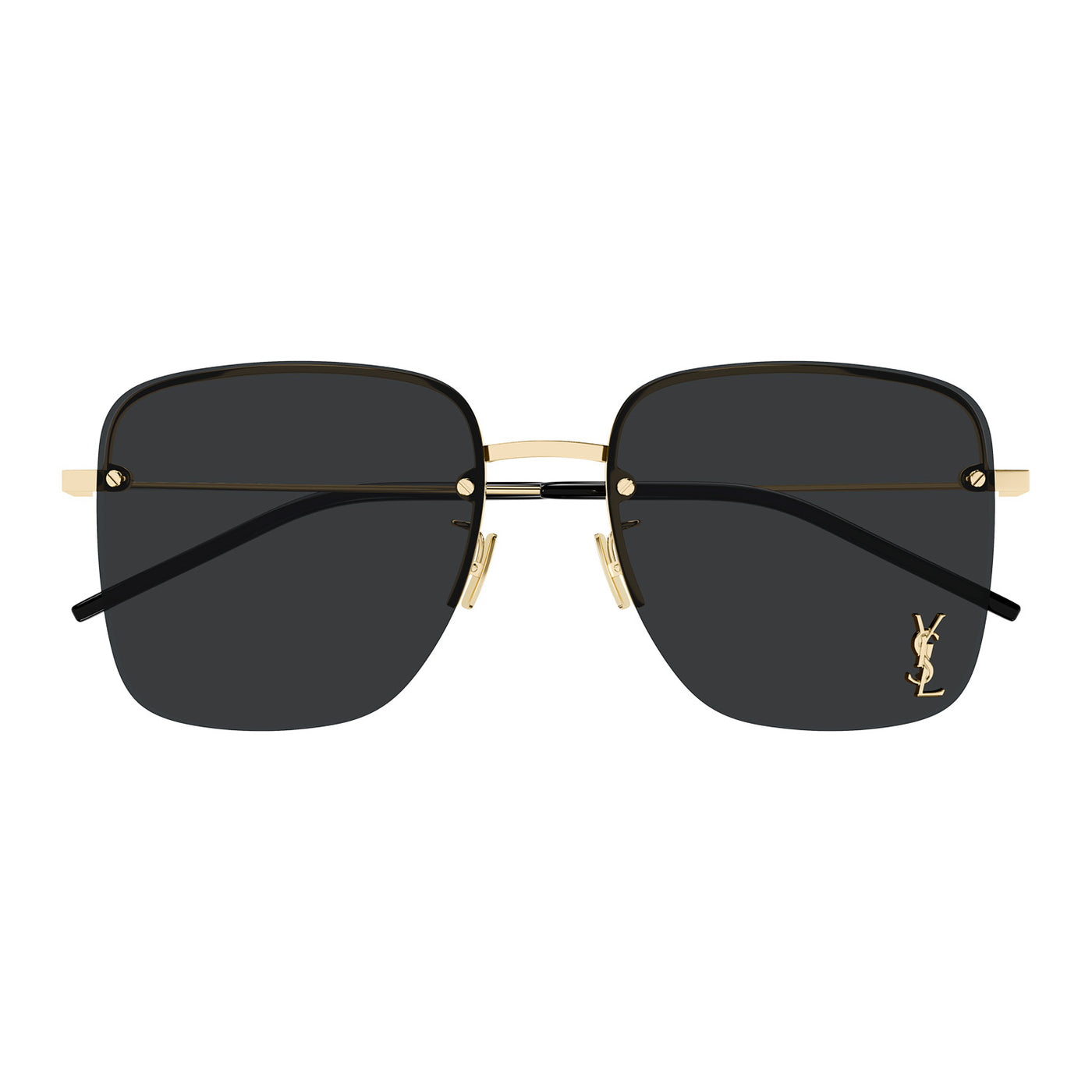 MONOGRAM MODERN HALF RIM SQUARED FEMININE SHAPE