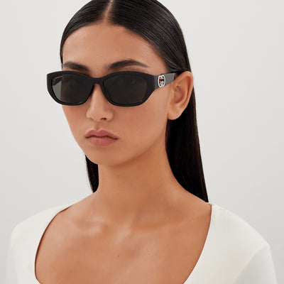 Emblem Soft Cat-Eye Shape