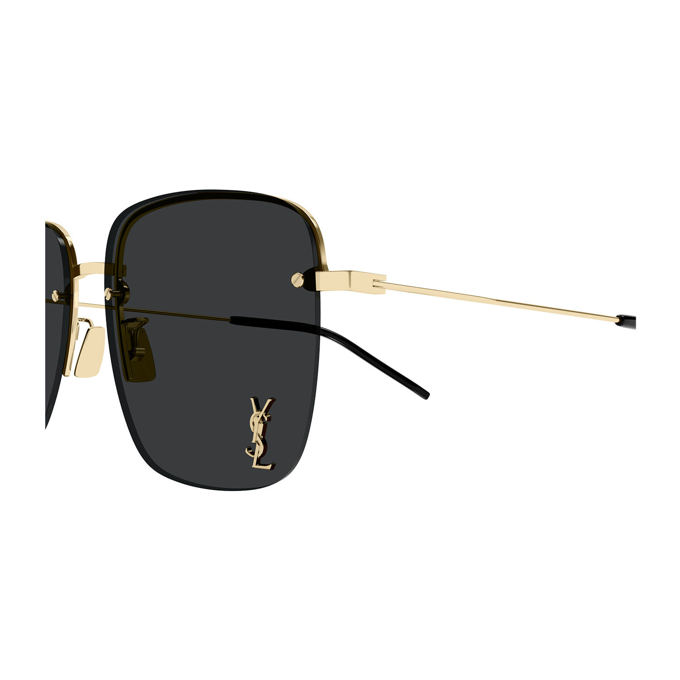 MONOGRAM MODERN HALF RIM SQUARED FEMININE SHAPE