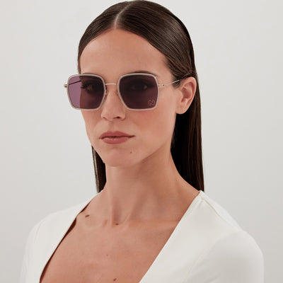 EMBLEM Squared shape. Lettering logo FOR WOMEN