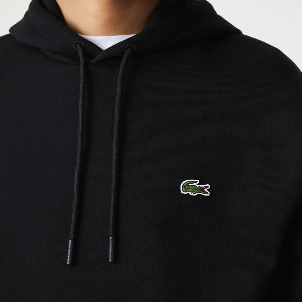 SH9623 QAO 031BK LACOSTE SWEATSHIRT MEN BLACK