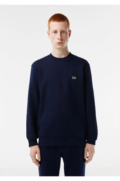 SH9608 QAO 166N LACOSTE SWEATSHIRT MEN NAVY