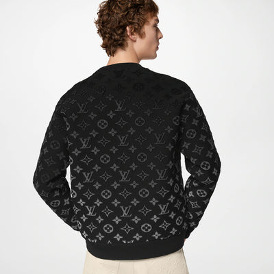 GRADIENT MONOGRAM FIL COUPE SWEATSHIRT